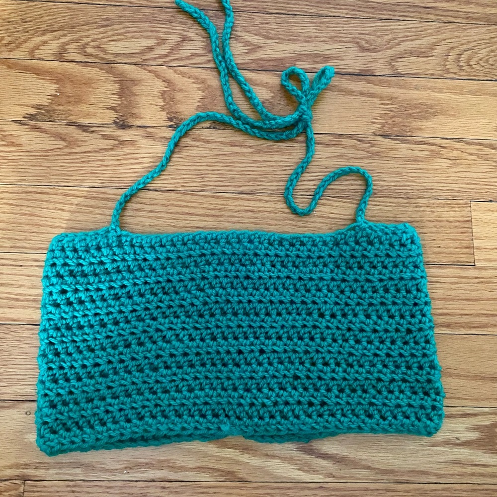 Crochet tube top